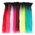 30inch Single Strand Handmade Ombre Dreadlocks Synthetic Hair Extensions Dread lock Crochet Braids